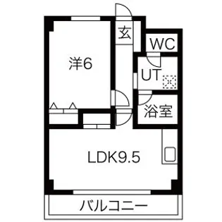 リップルN【2階】の間取り