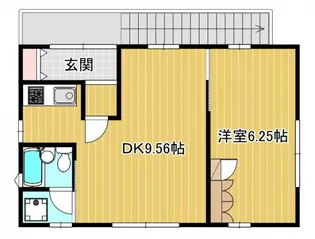 青木アパート【2階】の間取り