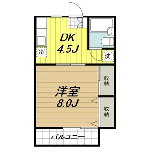 ITOレジデンス【1階】の間取り