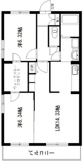 デラパーチェ【5階】の間取り