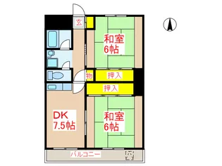 第3久保ビル【5階】の間取り