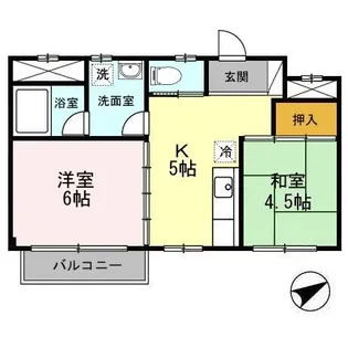 ロイヤルプラザ【3階】の間取り