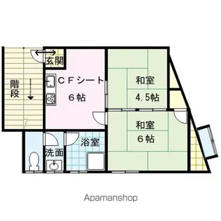 やすらぎビル【3階】の間取り