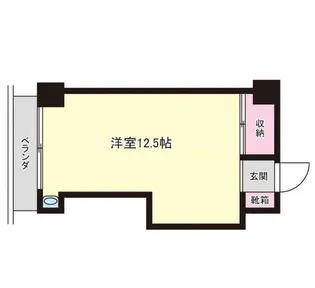 リコースクエアビル【3階】の間取り