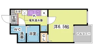 プリムローズ正野【5階】の間取り