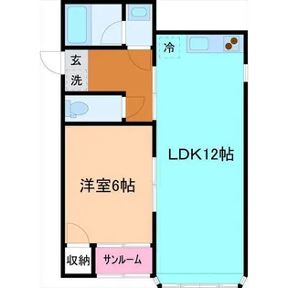 ルピナス2【2階】の間取り