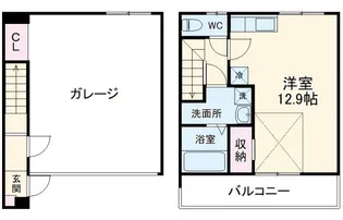 エミベース 入間 鍵山の間取り