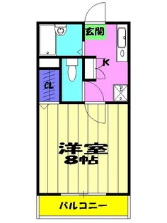 テラスブレッシング【2階】の間取り