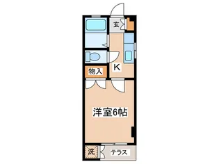 Tama Kz Bell Garden【1階】の間取り