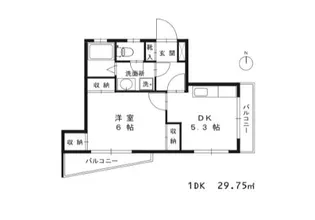 サンタヴィセンテ1【4階】の間取り
