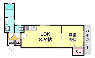 大阪府門真市上野口町【アパート】の間取り