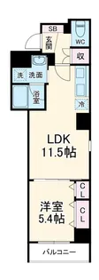 KS 本牧 Story I【7階】の間取り
