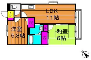 インペリアルパレス【2階】の間取り