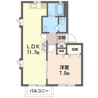 パスコア【2階】の間取り