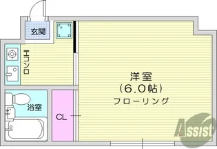 コンフォートレジデンス【2階】の間取り