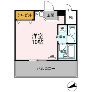 グレイスハイツ今浦【5階】の間取り