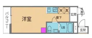 クオン梶ヶ谷【1階】の間取り