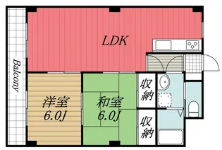 千葉県市原市五井中央西1【マンション】の間取り