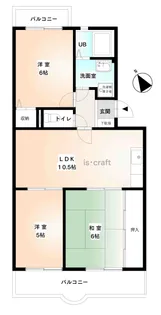 バロールK&Y【1階】の間取り