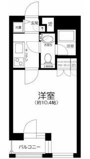 菱和パレス西麻布【3階】の間取り
