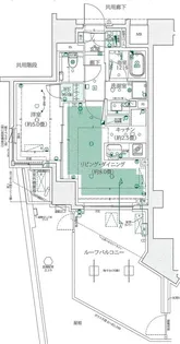 ザ・パークハウス渋谷笹塚【2階】の間取り