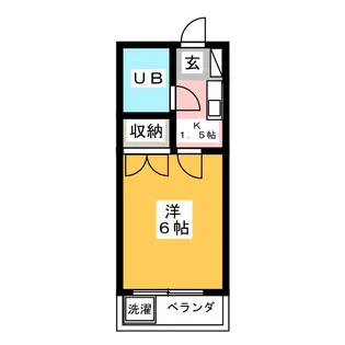 シティハイム国分寺【2階】の間取り