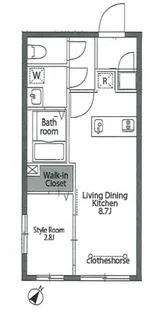 プライムブリス文京春日【3階】の間取り