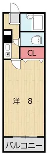 フォルム宮崎駅前【4階】の間取り