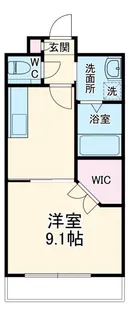スプリングス南行徳【4階】の間取り
