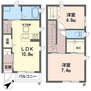 シャーメゾン国見2丁目の間取り