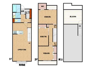 東京都練馬区田柄5【一戸建】の間取り