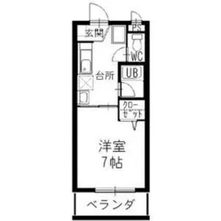 ウイングハイツ【1階】の間取り