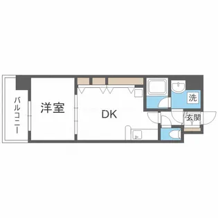 アーバネックス福島【3階】の間取り