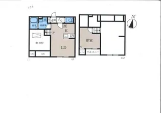 東京都荒川区南千住7【アパート】の間取り