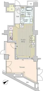 東京都渋谷区神宮前4【マンション】の間取り