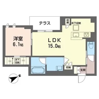 【新築】エスポアコリーヌ【SHM】【1階】の間取り