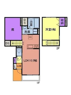 ままな【1階】の間取り