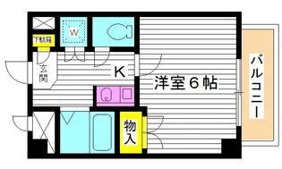 東京都練馬区貫井2【マンション】の間取り