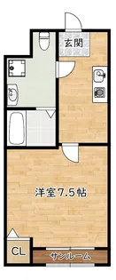 かねまつ庄内ビル【5階】の間取り