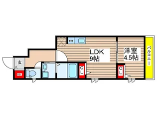 スターリーフラットBの間取り