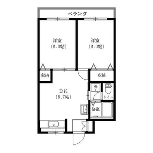 東京都足立区佐野1【マンション】の間取り