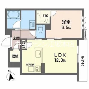 大阪府豊中市南桜塚1【マンション】の間取り