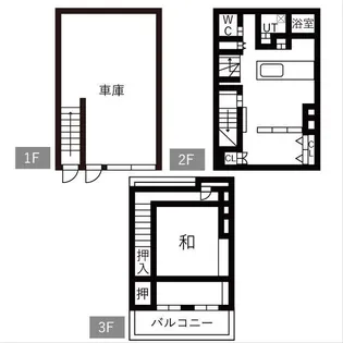 岐阜県岐阜市神室町4【一戸建】の間取り