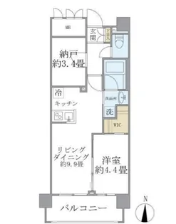 Solast Square綾瀬【7階】の間取り