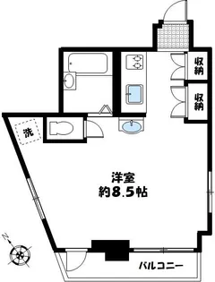 新和コーポ【2階】の間取り