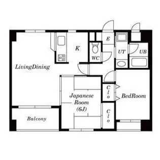 陽光大森マンション【3階】の間取り