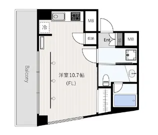 ドゥ・クオーレ【2階】の間取り