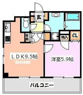 東京都文京区向丘2【マンション】の間取り