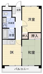 ベルトピア米子 A【7階】の間取り