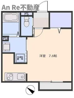 埼玉県川口市東川口4【アパート】の間取り